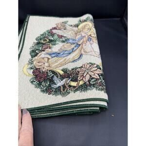 Artistic Impressions Set Of 6 Angle Wreath Tapestry Placemats